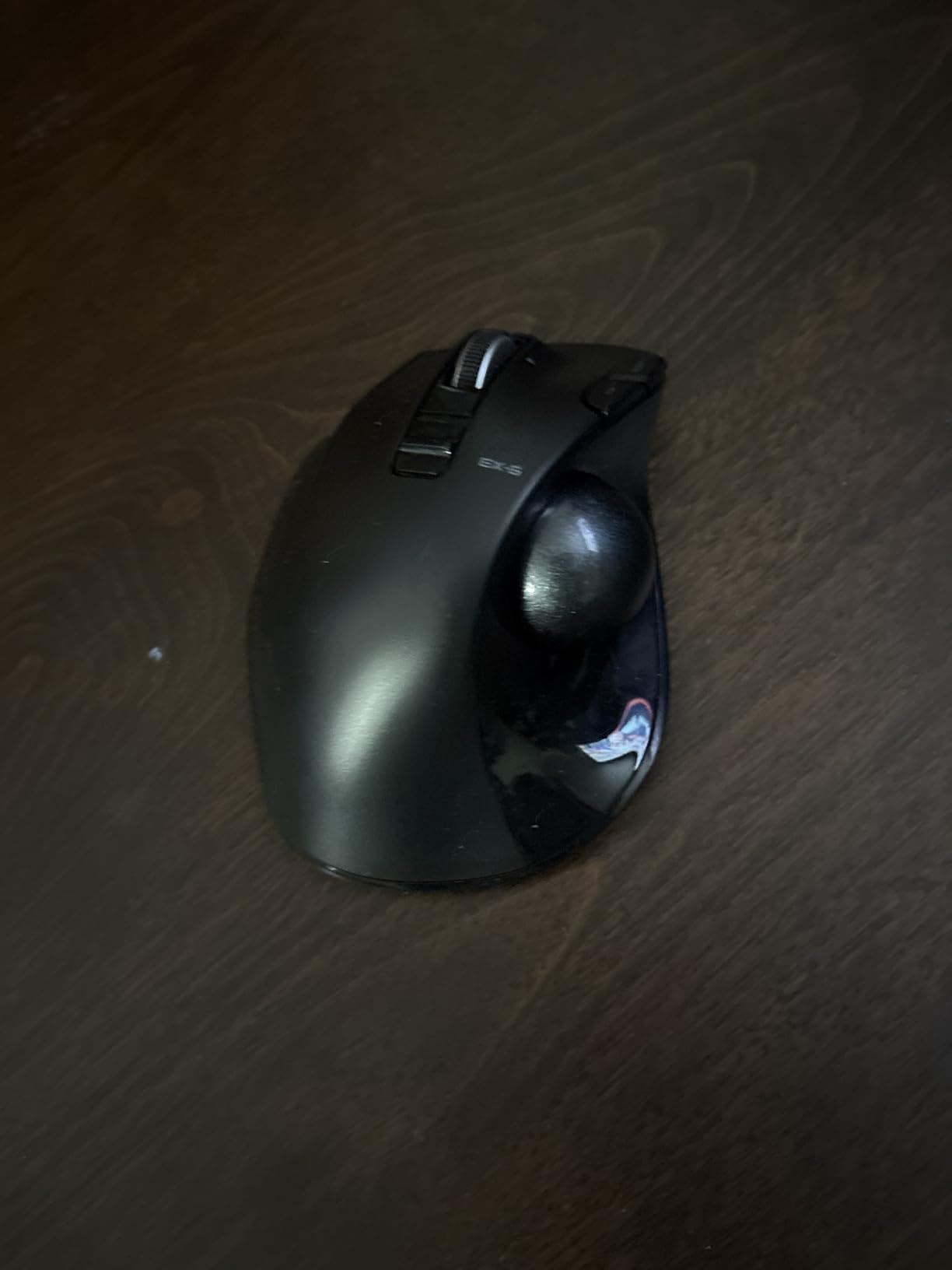 ELECOM EX-G Left Handed Trackball Mouse, 2.4 GHz USB Wireless, Ergonomic, Thumb Control, Tracking Roller Ball, 6 Programmable Buttons, Tilt Scroll customer photo 2