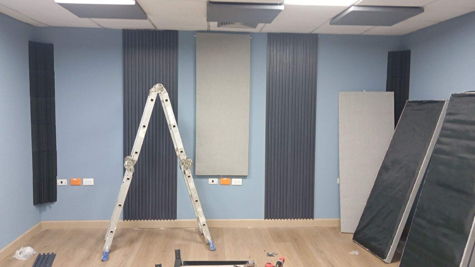 8 Pack - Bass Traps Acoustic Foam Corner, 8''x8''x12'' Black Bass Traps Corner Studio Foam, High Density and Fire-Proof Acoustic Panels Recording Studio Acoustical Treatments customer photo 2