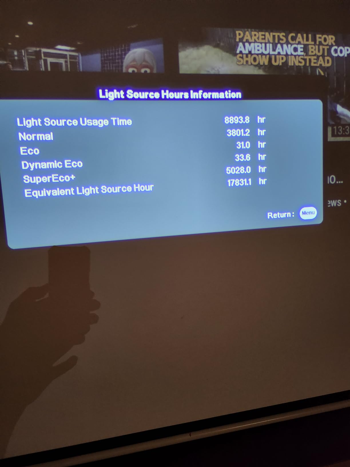 ViewSonic PX701-4K UHD 4K Projector with 3200 Lumens, 240Hz, 4.2ms, HDR, Auto Keystone, Dual HDMI for Home Theater customer photo 1