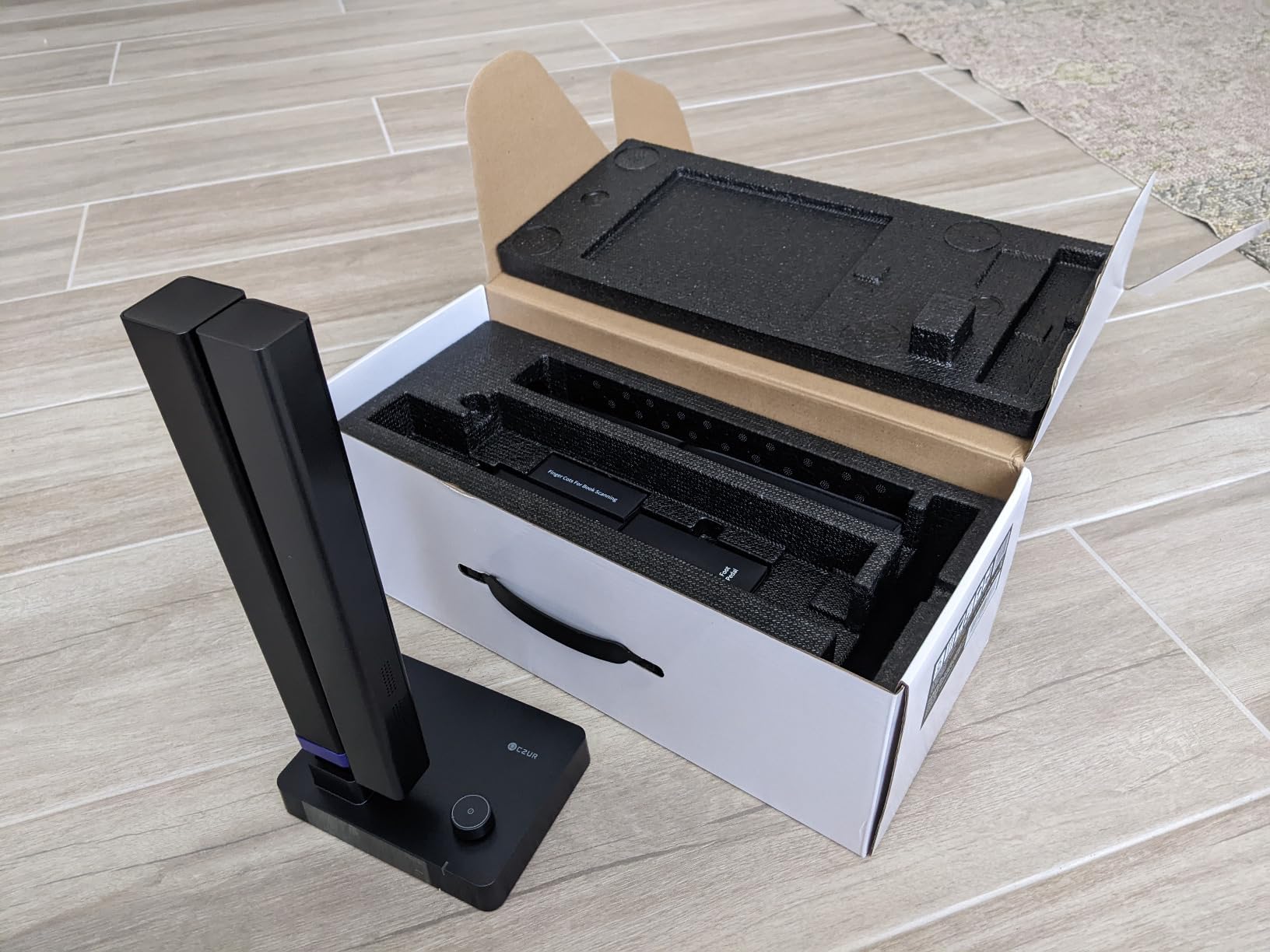 CZUR Shine Ultra Smart Portable Document Scanner, Thin Book Scanner with OCR, USB Document Camera for Desktop/Laptop, Capture Size A3, Compatible with Windows & Mac OS customer photo 2