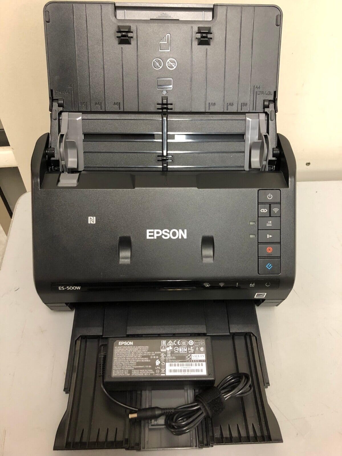 Epson Workforce ES-500W II Wireless Color Duplex Desktop Document Scanner for PCand Mac with Auto Feeder (ADF), Scan from Smartphone or Tablet customer photo 2