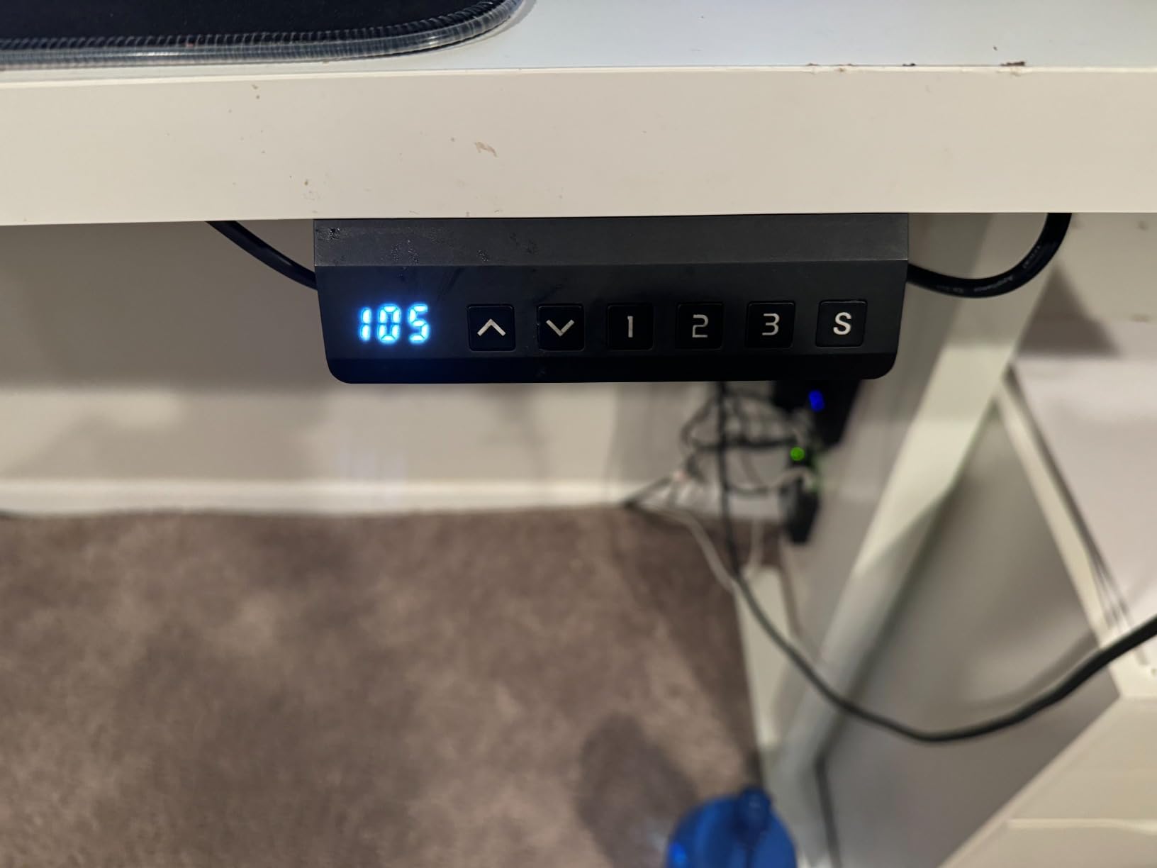 VIVO Heavy Duty Dual Motor Electric Sit Stand Desk Frame, 220 lbs Capacity up to 77