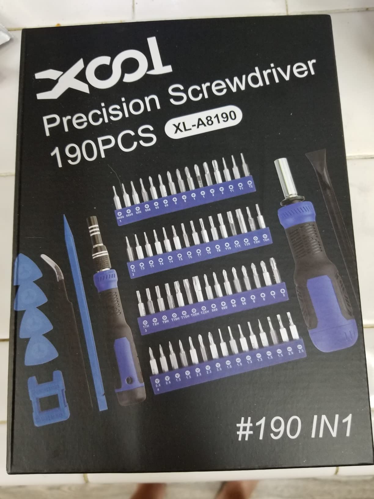 XOOL 200 in 1 Precision Screwdriver Kit, Electronics Repair Tool Magnetic Driver Kit with 164 Bits customer photo 1