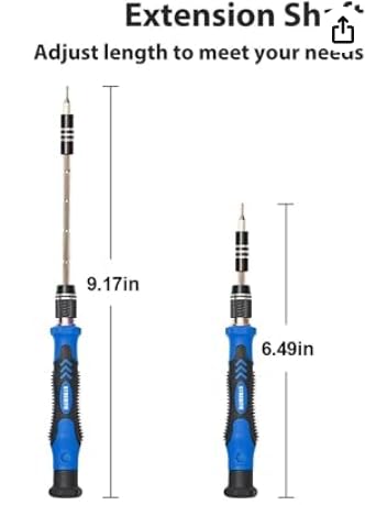 STREBITO Electronics Precision Screwdriver Sets 142-Piece with 120 Bits Magnetic Repair Tool Kit customer photo 2