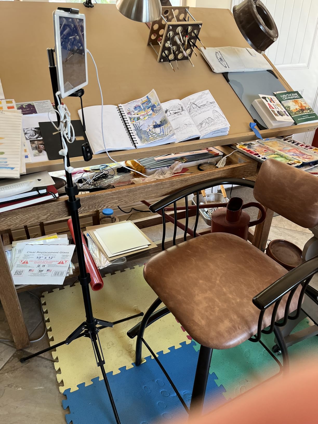 Lamicall Tablet Floor Tripod Stand - 64.9