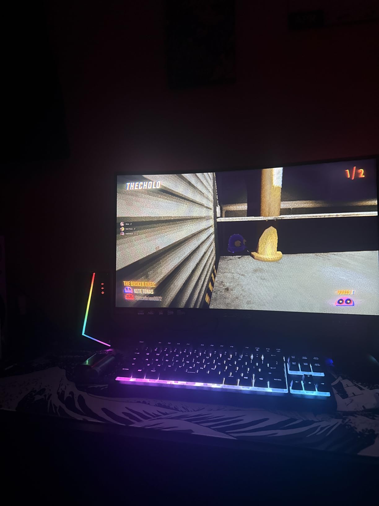 Large Gaming Mouse Pad, 31.5x15.7 inch Large Extended Computer Keyboard Mouse Mat, Water Resist Non-Slip Mousepad Rubber Base Long XXL Desk Mouse Pad for Work & Gaming, Office & Home, Black customer photo 1