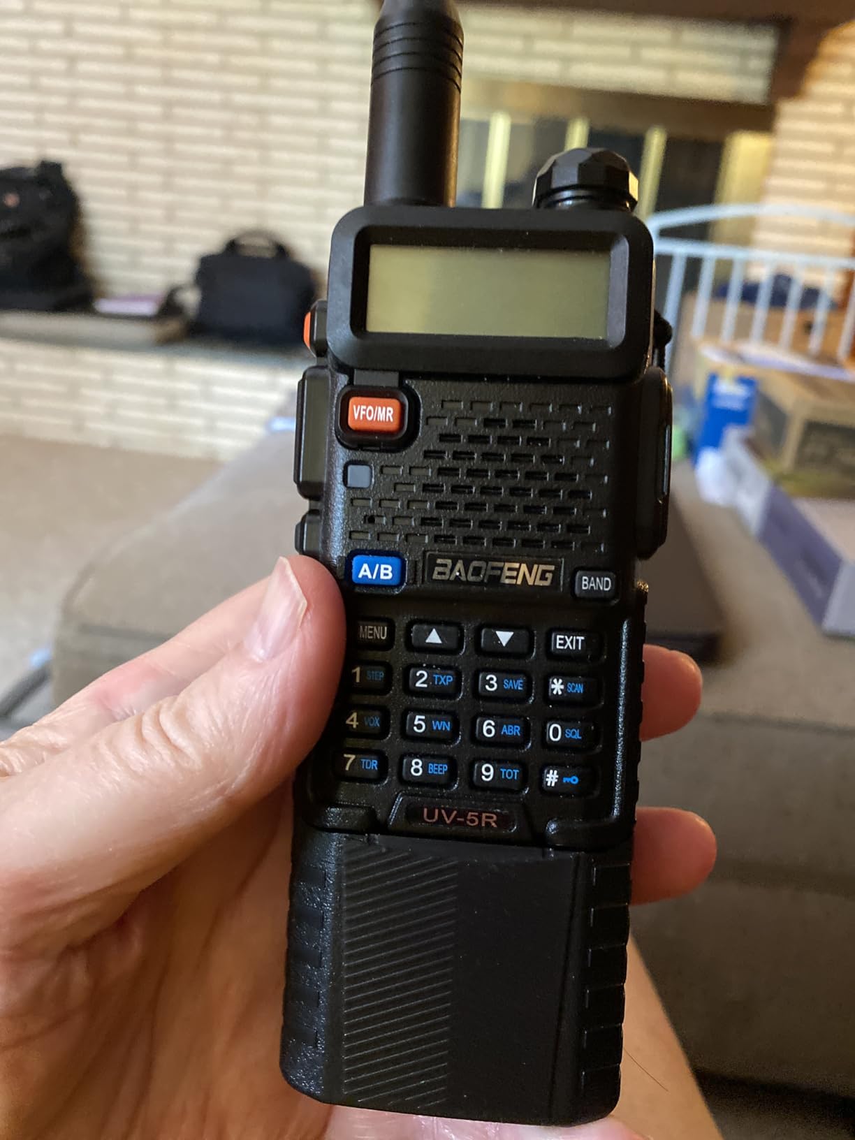 UV-5R 8 Watt Ham Radio BaoFeng Radio with Extra 1800mAh Battery and 771 Antenna Dual Band Ham Radio Handheld customer photo 1