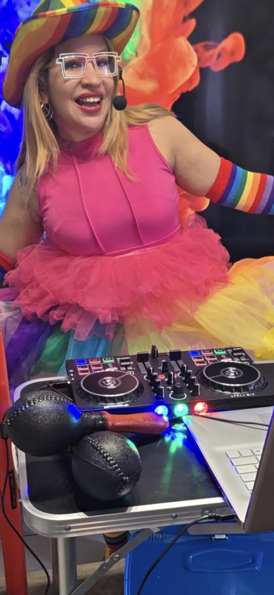 Numark Party Mix II DJ Controller with Lights, 2 Decks, Mixer, Audio Interface and Serato Lite customer photo 1