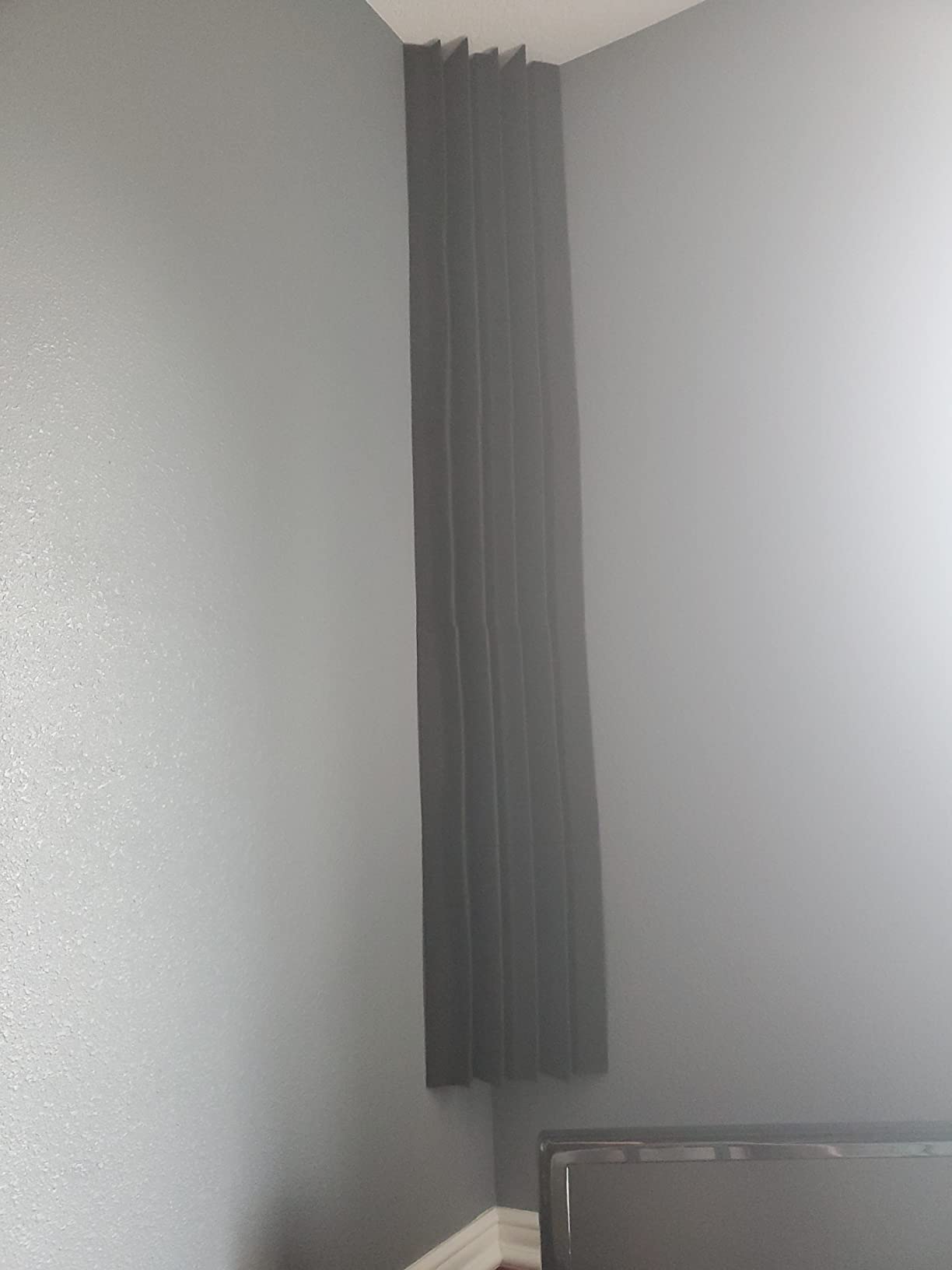 Acoustic Foam Bass Traps -12 Pack Wall Corner Studio Foam Blocks 12