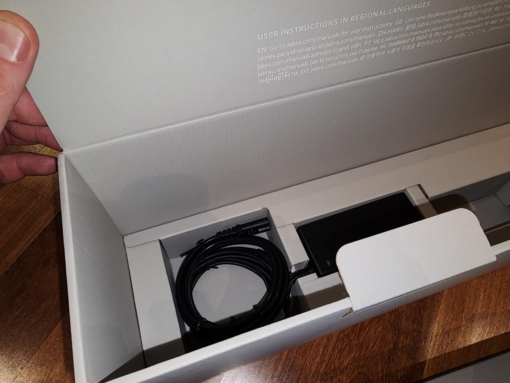 Jabra PanaCast 50 Intelligent 180° Panoramic 4K Meeting Room Video Camera - Inclusive Video, Wide Angle with Microphones customer photo 1