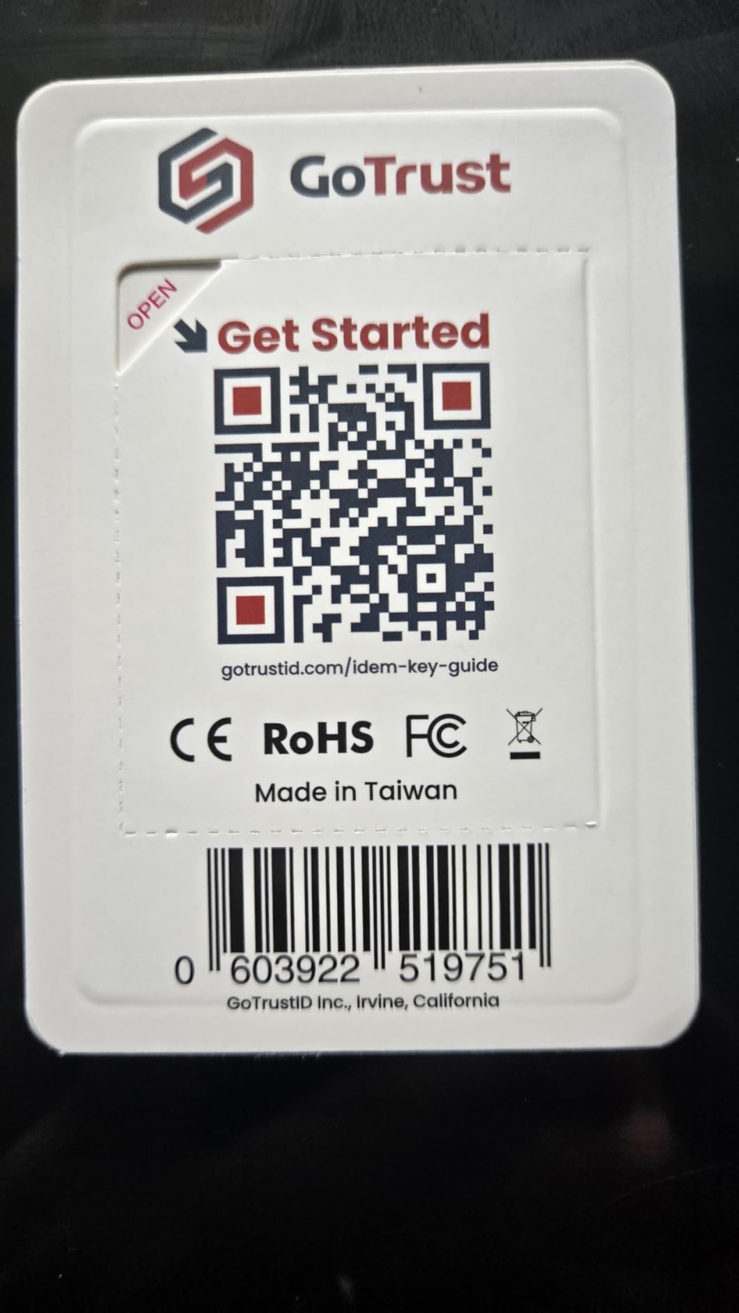 GoTrust Idem Key C, NFC and FIDO2 L2 Certified Security Key, USB-C, Multi-Protocol Two-Factor Authentication, IP68 Waterproof, Passwordless Login, Designed for Education, IT Teams, Organizations customer photo 2