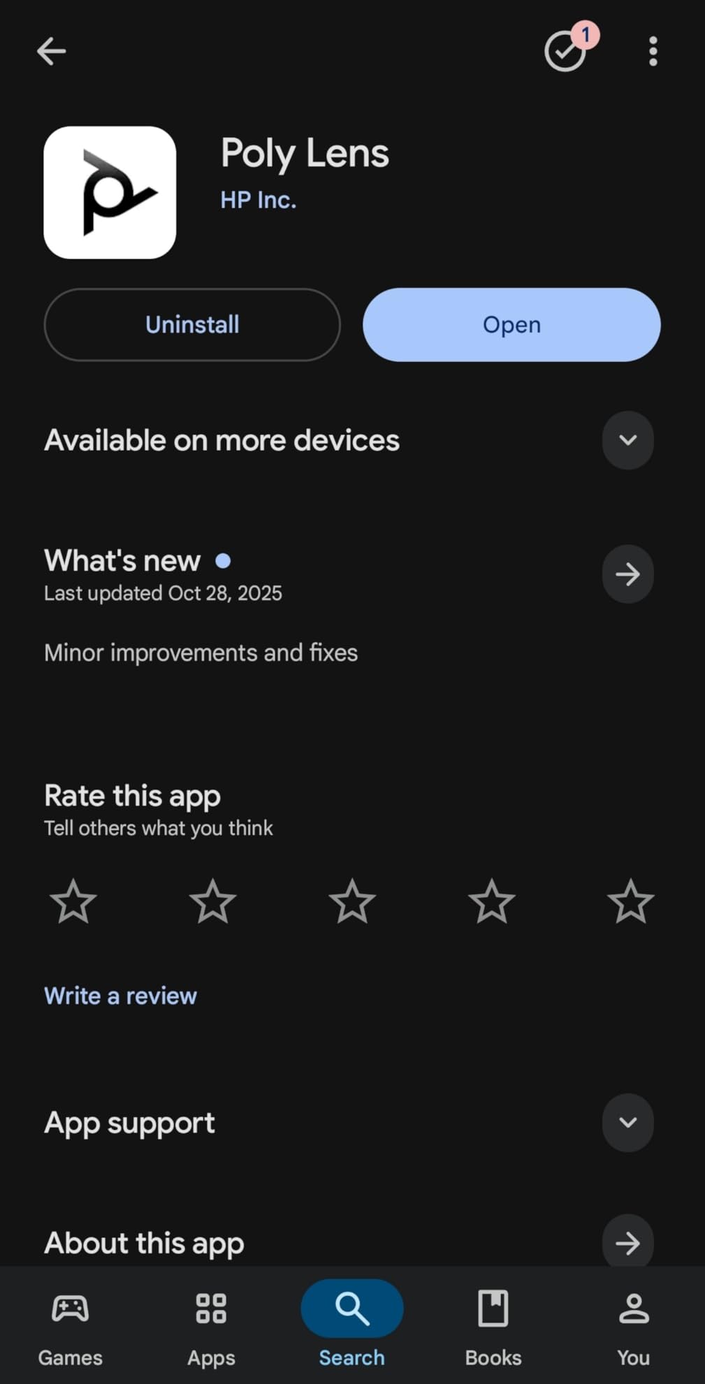 Voyager 4320 UC Wireless Headset + Charge Stand (Plantronics) - Headphones with Boom Mic - Connect to PC/Mac via USB-A Bluetooth Adapter, Cell Phone via Bluetooth - Works with Teams, Zoom &More customer photo 2