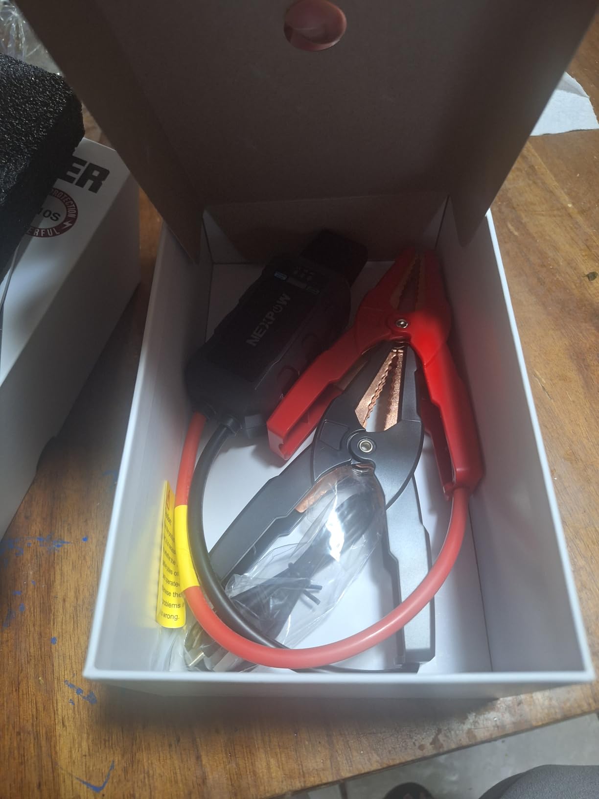 NEXPOW Car Jump Starter 3000A Peak for Up to 9.0L Gas and 7.0L Diesel Engine, 12V Auto Battery Portable Lithium Jump Box customer photo 1