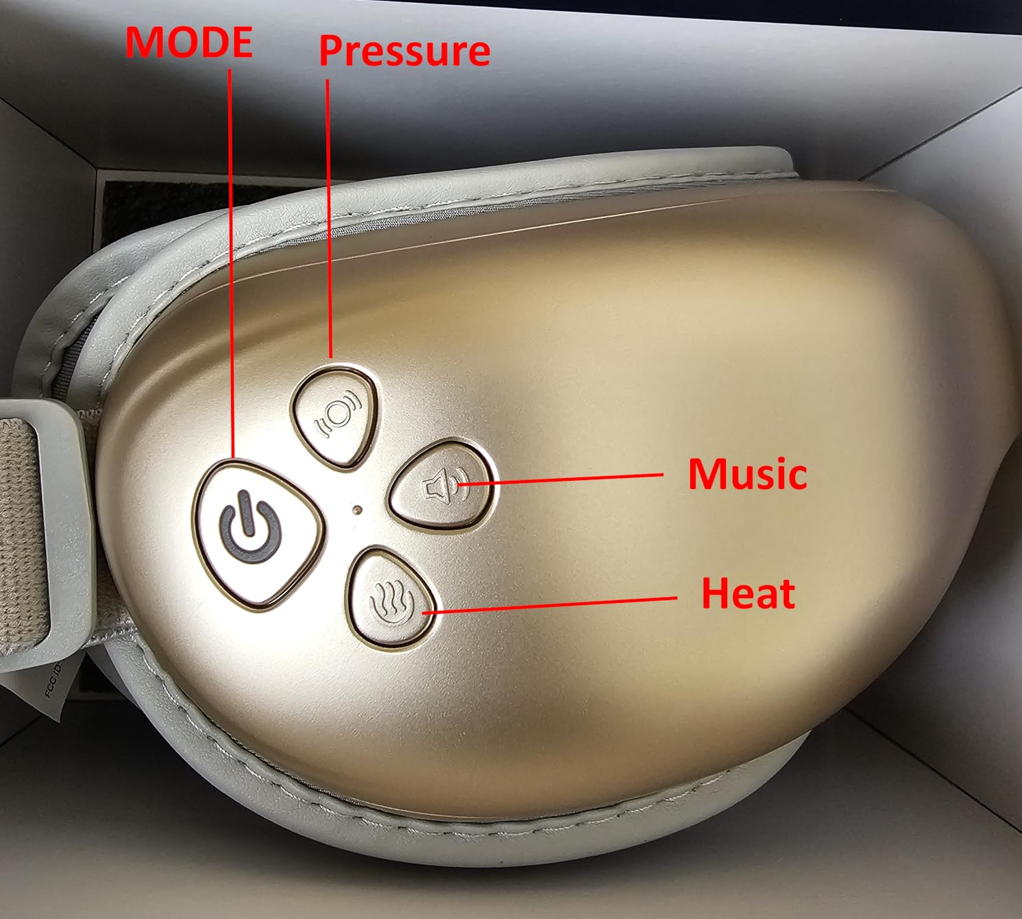 BOB AND BRAD Eye Massager FSA Eligible/HSA Eligible, EyeOasis 2 Heated Eye Mask for Migraines with Music, Smart Migraine Massager Warm Compress Therapy for Migraines, Dry Eyes, and Eye Strain Relief customer photo 2