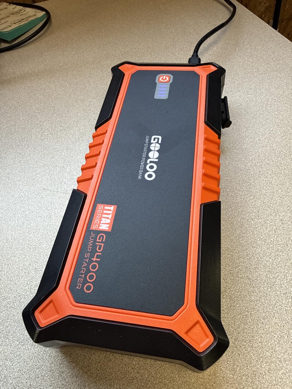 GOOLOO GP4000 Jump Starter 4000A Peak Car Starter for All Gas, up to 10.0L Diesel Engine, SuperSafe 12V Lithium Jump Box customer photo 2