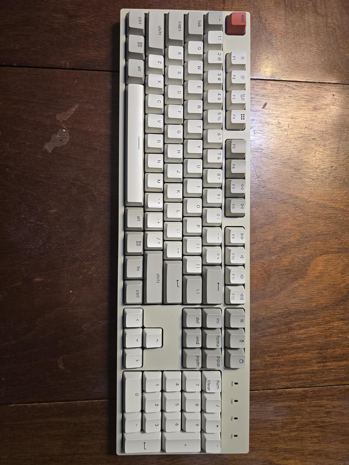 Keychron C2 Full Size Wired Mechanical Keyboard - Brown Tactile Switch, 104 Keys ABS Retro Color Keycaps - Gaming Keyboard for Windows, USB-C Type-C Braid Cable customer photo 2