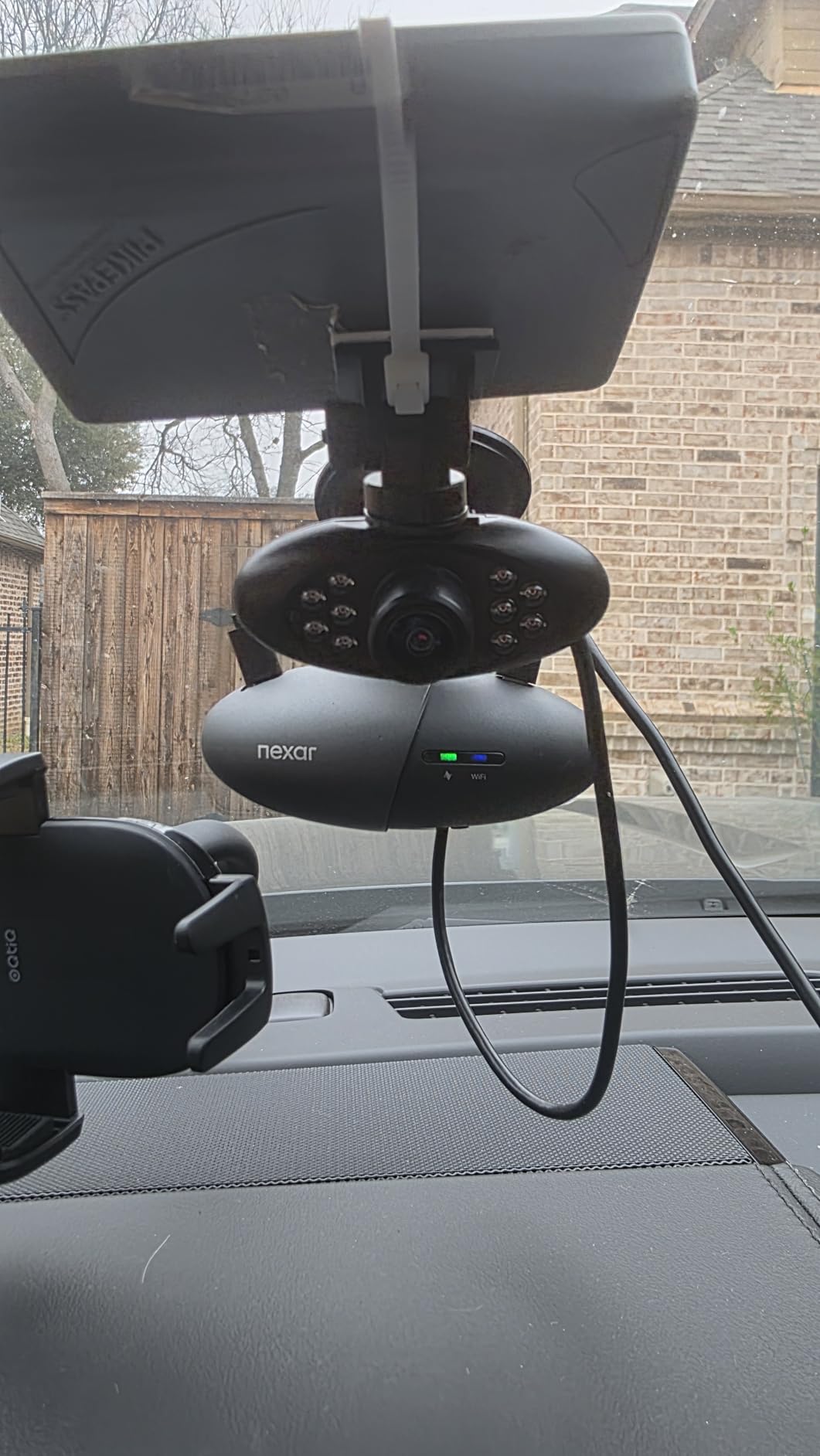 Nexar Pro Dual Dash Cam - 1 Year App Subscription Included - Unlimited Cloud Storage, Drive Recordings, Parking Mode, Night Vision, All Inside The Nexar App - WiFi HD Front Dash Cam (256 GB SD) customer photo 2