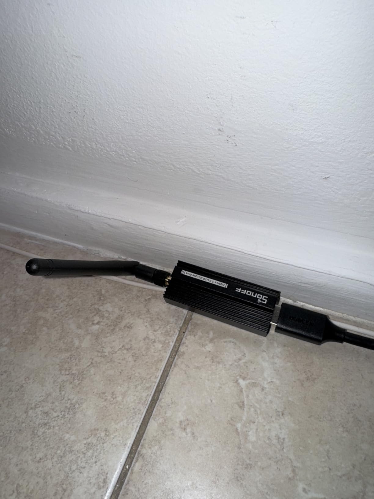 SONOFF Zigbee 3.0 USB Dongle Plus Gateway, Universal Zigbee USB Gateway with Antenna for Home Assistant, IoBroker, Wireless Zigbee 3.0 USB Adapter customer photo 2