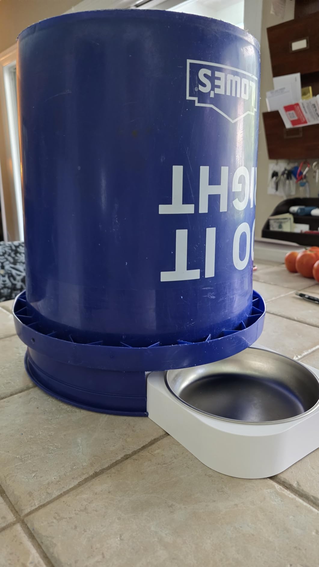 VOLUAS Automatic Cat Feeders - Timed Pet Feeder for Cats and Dogs with Dry Food Dispenser, Desiccant Bag, Programmable Portion Control, 4 Daily Meals, 10s Voice Recorder customer photo 1