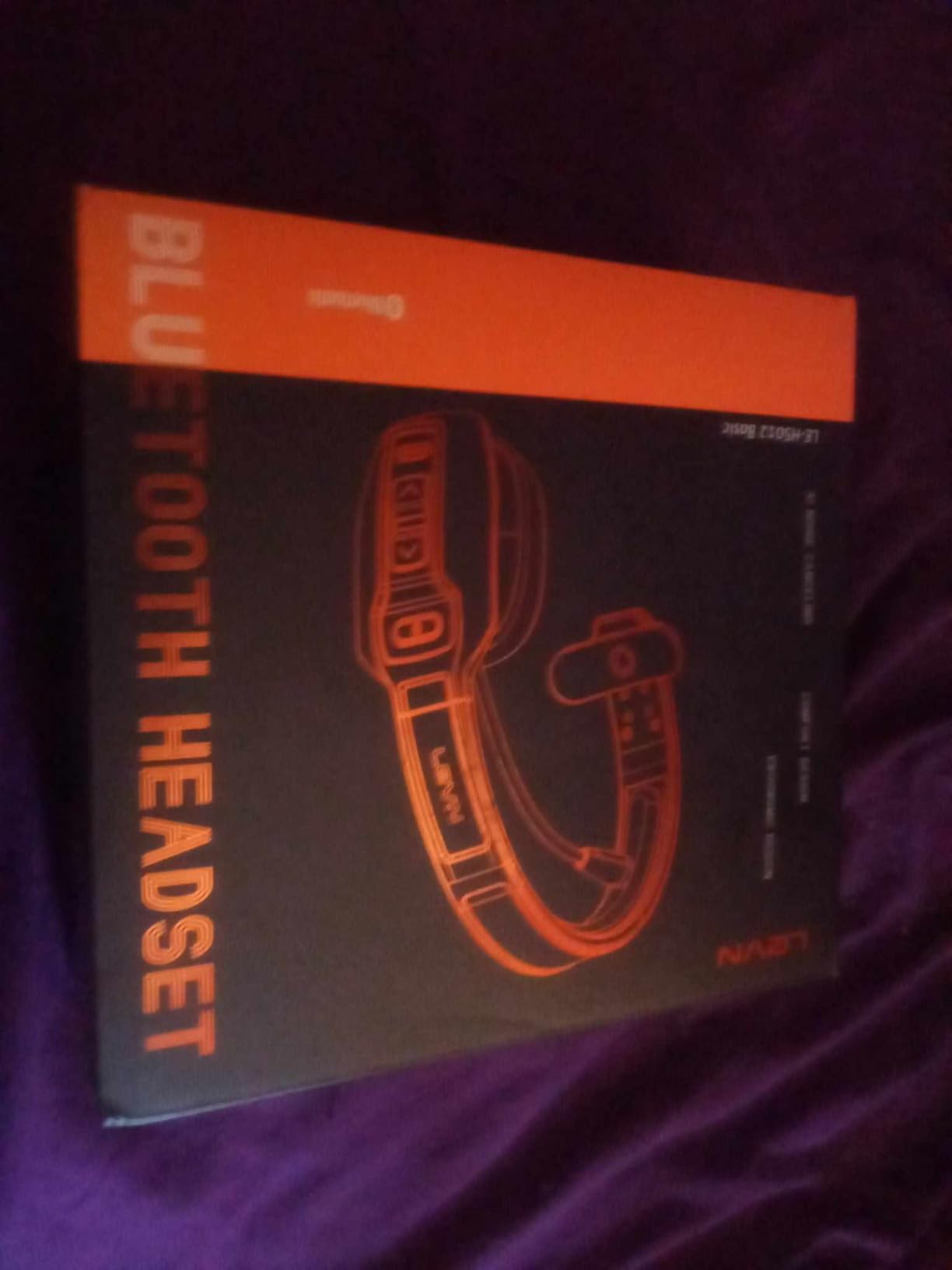 LEVN Bluetooth Headset with Microphone, Trucker Bluetooth Headset with AI Noise Cancelling & Mute Button, Wireless On-Ear Headphones 60 Hrs Working Time, for Trucker Home Office Remote Work Zoom customer photo 1