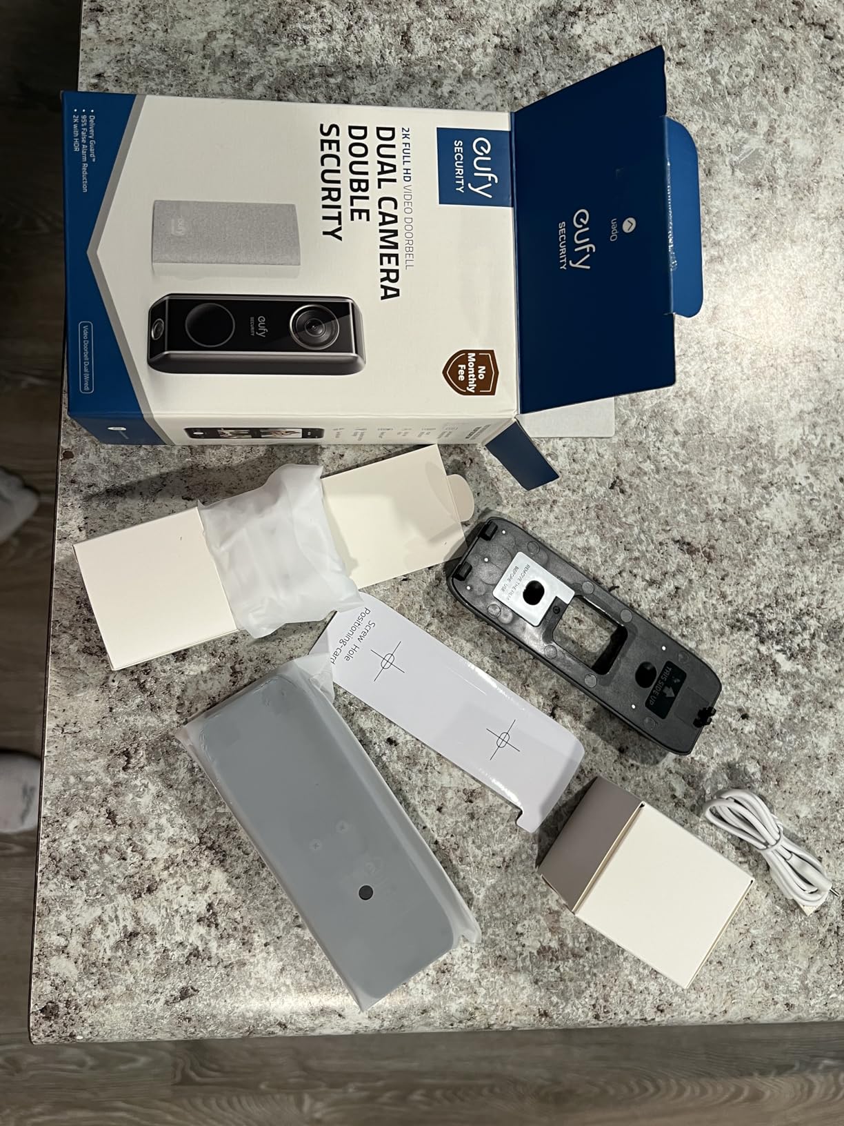 eufy Security Video Doorbell (Wired) S330 with Chime, Dual Cam, Delivery Guard, 2K with HDR, No Monthly Fee, 16-24V, 30VA customer photo 2