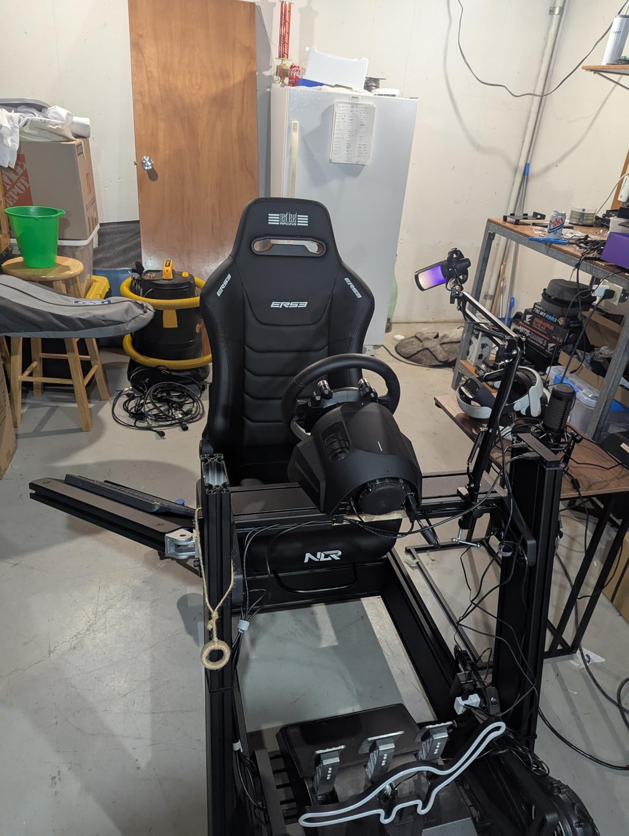 FIFINE Gaming PC USB Microphone, Podcast Condenser Mic with Boom Arm, Pop Filter, Mute Button for Streaming, Twitch, Online Chat, RGB Computer Mic for PS4/5 PC Gamer Youtuber-AmpliGame A6T customer photo 1