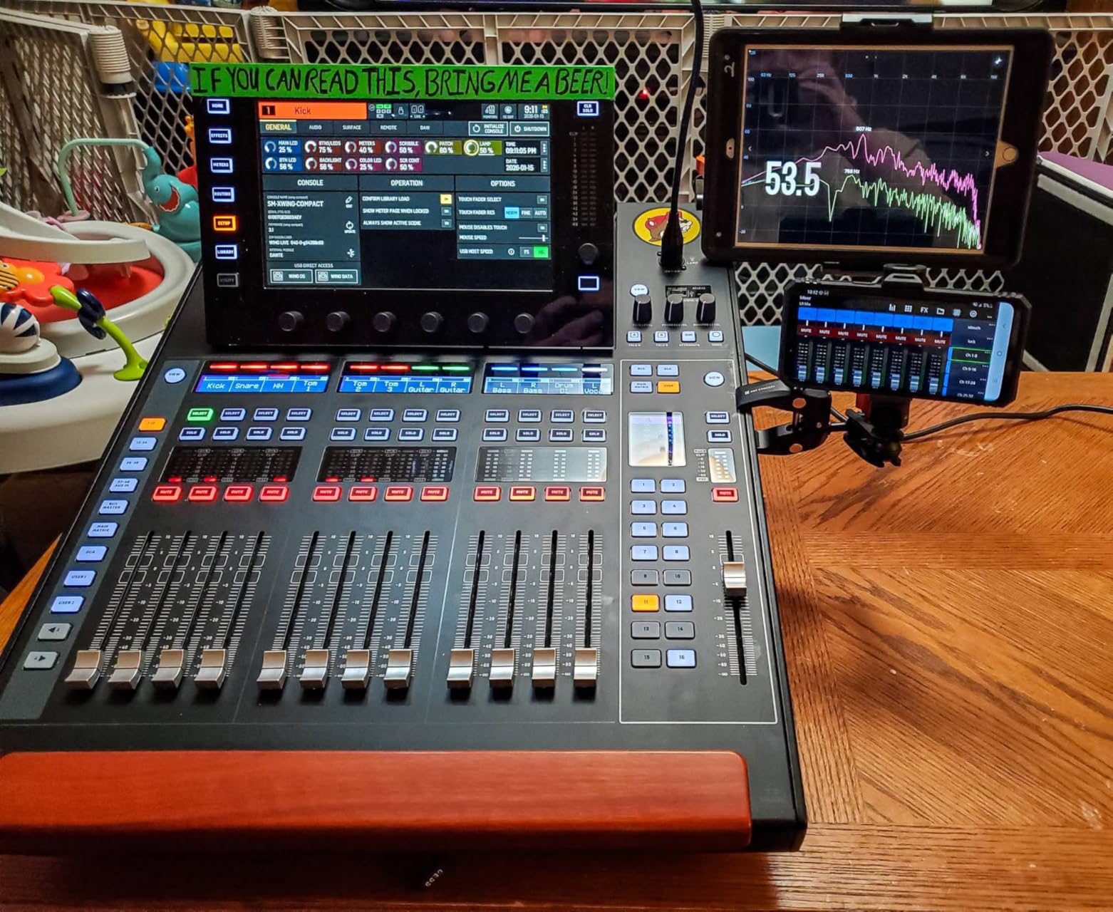 KDD iPad and Phone Tripod Mount Adapter with Ball Head, iPad Holder for Tripod, 360 Rotatable Tablet Clamp Mount fits iPad Pro 12.9, Air Mini 3 4, Galaxy Tab, Surface Pro, Selfie Stick(5.3-10.6