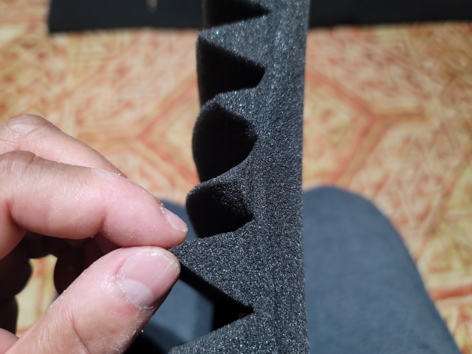 18 Pack Self-Adhesive Acoustic Panels Soundproof Wall Panels 12