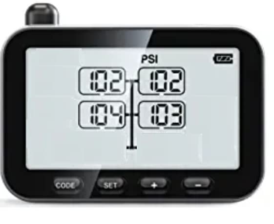 GUTA Trailer Tire Pressure Monitoring System, RV TPMS with 10 Sensors, 6 Alert Modes, Signal Booster, Power Saving Display, Long Sensing Distance, for 3 Trailers (T1/T2/T3), for Camper, Motor Homes customer photo 2