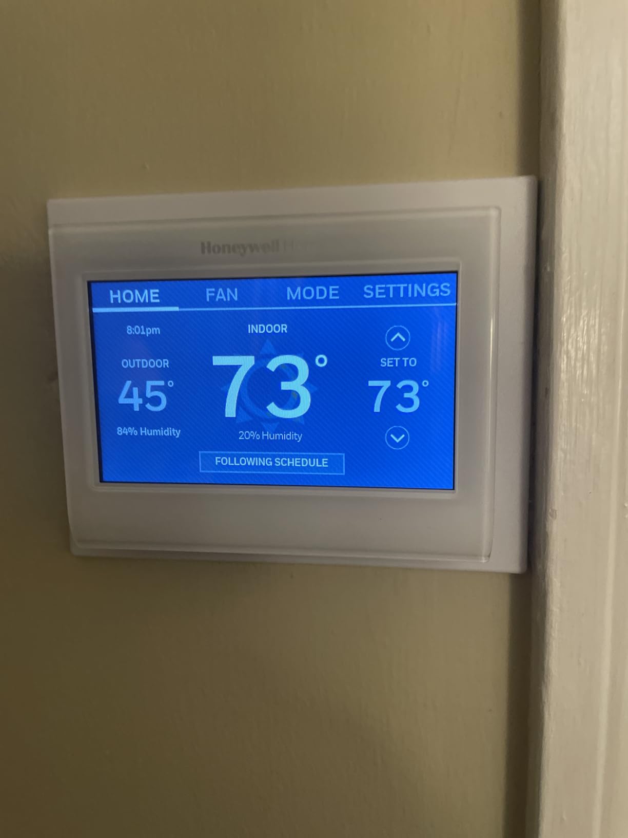 Honeywell Home RTH9600WF Smart Color Thermostat ENERGY STAR Wi-Fi Programmable Touchscreen Alexa Ready - C-Wire Required customer photo 2