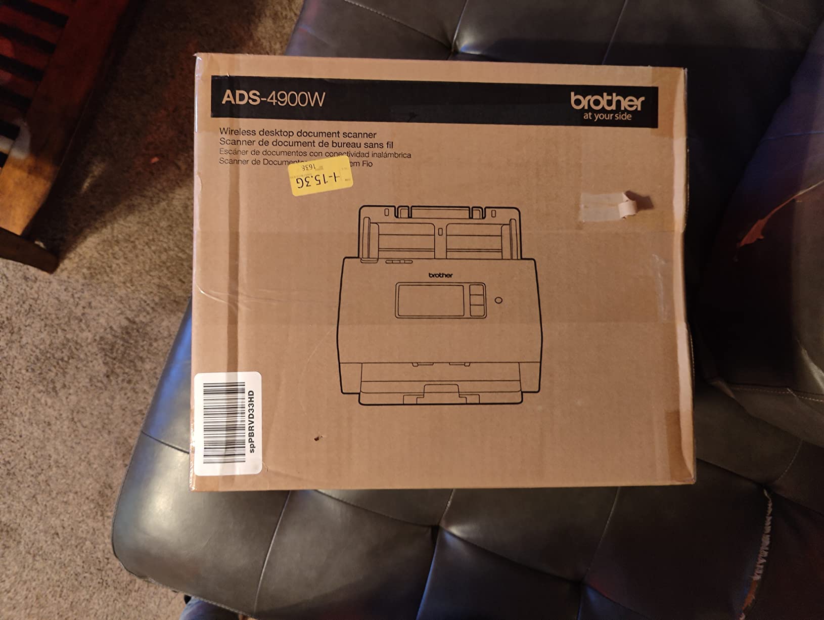 Brother ADS-4900W Professional Desktop Scanner with Fast Scan Speeds, Duplex, Wireless, and Large Touchscreen customer photo 2