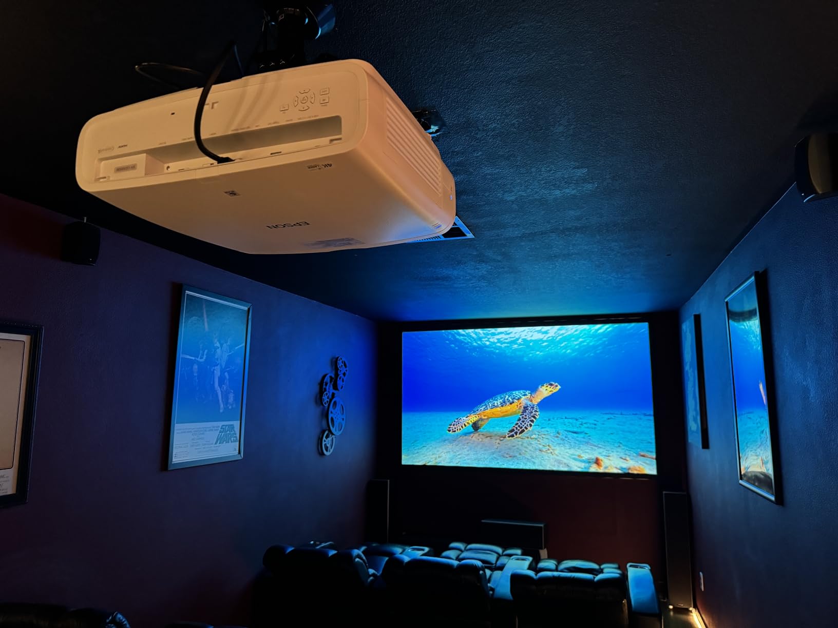 Epson Home Cinema LS11000 4K PRO-UHD Laser Projector HDR, HDR10+, 2500 Lumens Color & White Brightness, HDMI 2.1, Motorized Lens,Focus, Zoom, 3840 x 2160, 120 Hz,Media Room, Gaming customer photo 1