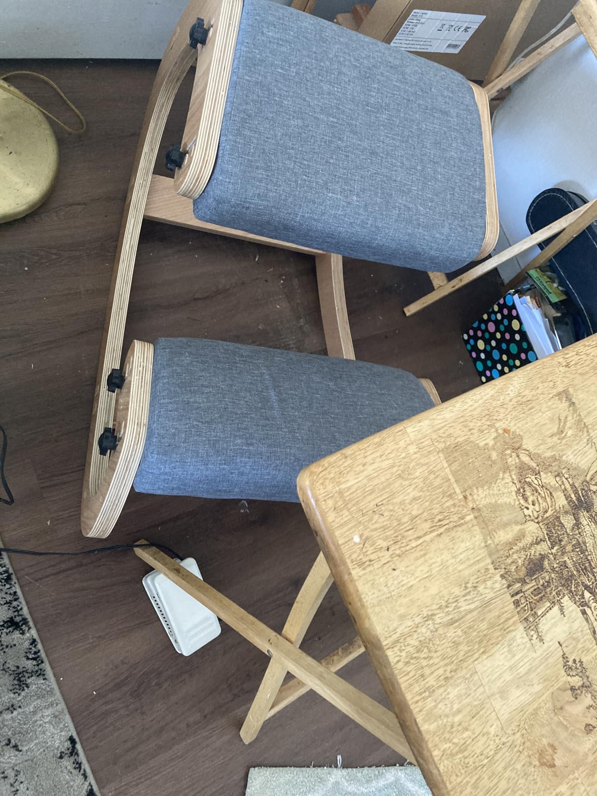 NYPOT Ergonomic Kneeling Chair with Adjustable Seats - Knee Chair for Posture Correction & Kneel Rocking Stool for Desk - Back Pain Relief for Home and Office, Supports 250 pounds - 5 Years Warranty customer photo 1