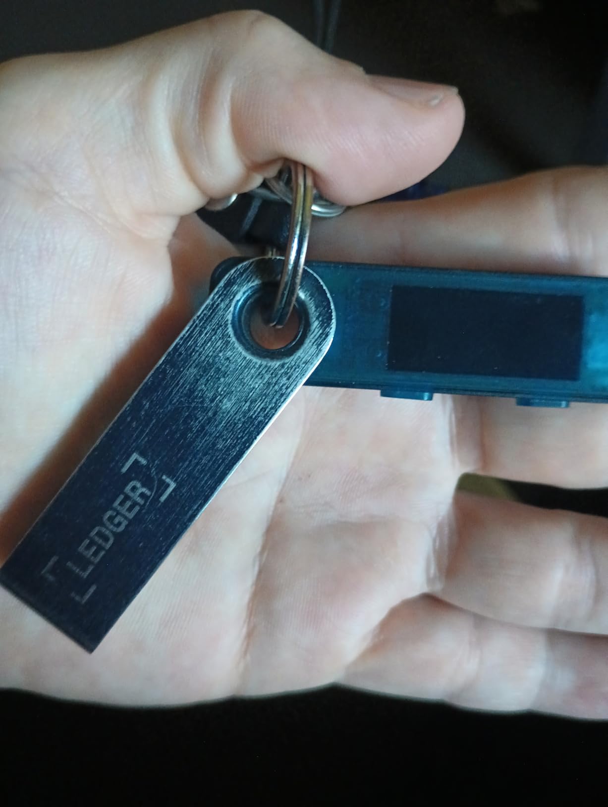 Ledger Nano S Plus Signer - The accessible Way to Manage Your Crypto & NFTs securely (Ledger Wallet for Desktop and Android only) - Matte Black customer photo 1