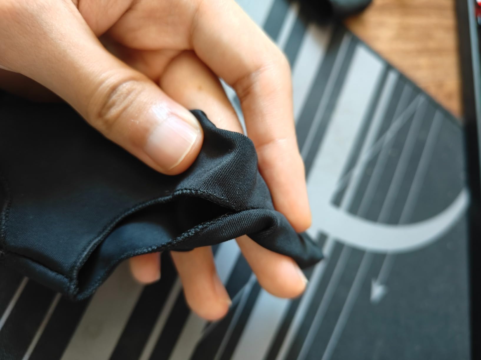 Digital Drawing Glove 2 Pack,Artist Glove for Drawing Tablet,ipad,Sketching,Art Glove with Two Finger for Right Hand and Left Hand (Smudge Guard, Medium,3.15x8.58inch) customer photo 1