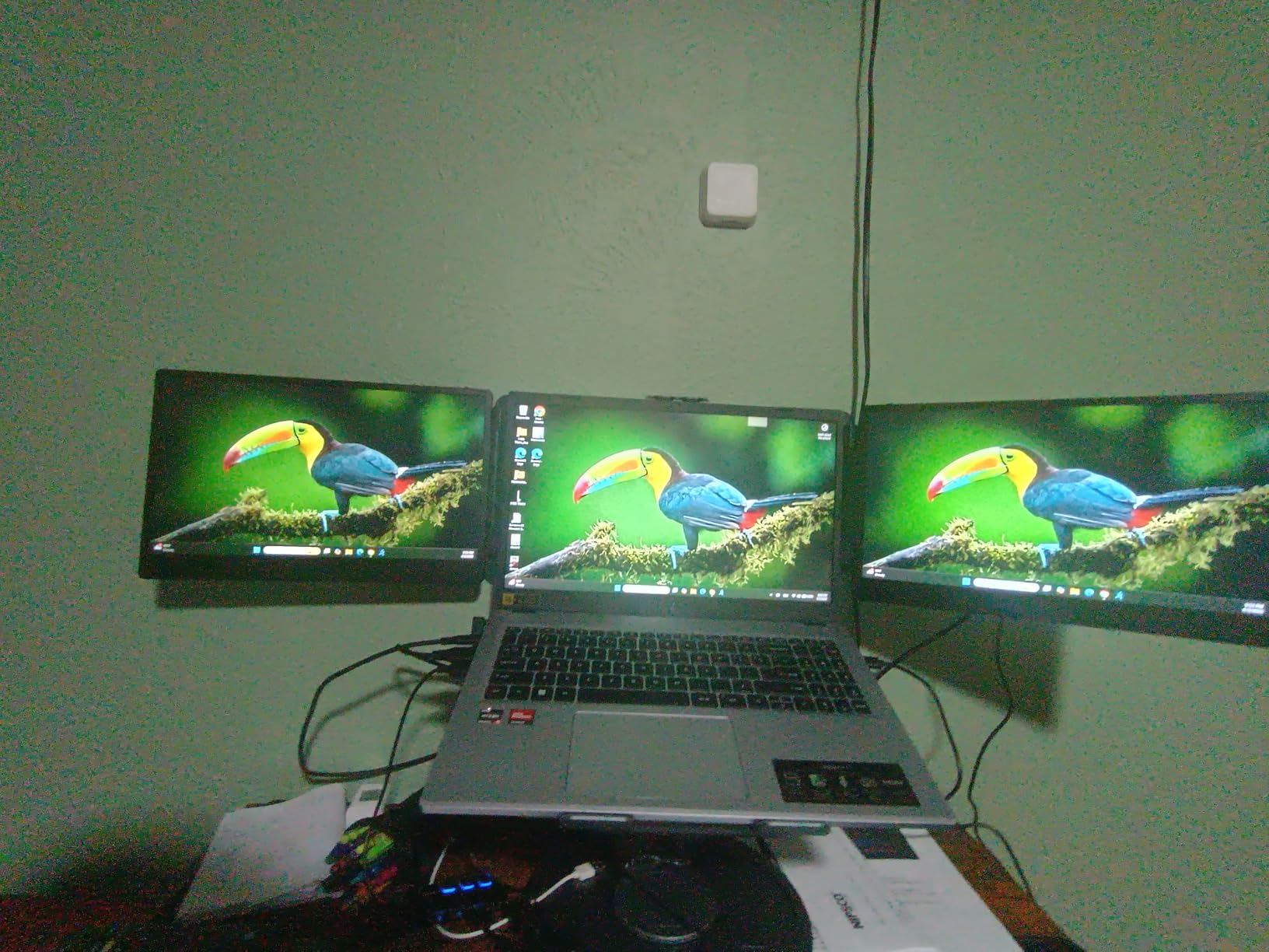 tounee Telescopic Laptop Stand for Desk with 360° Swivel Base, Sit to Stand, Height Adjustable, Portable Riser Holder for Good Posture, Compatible with MacBook Pro, All Laptops 10-17