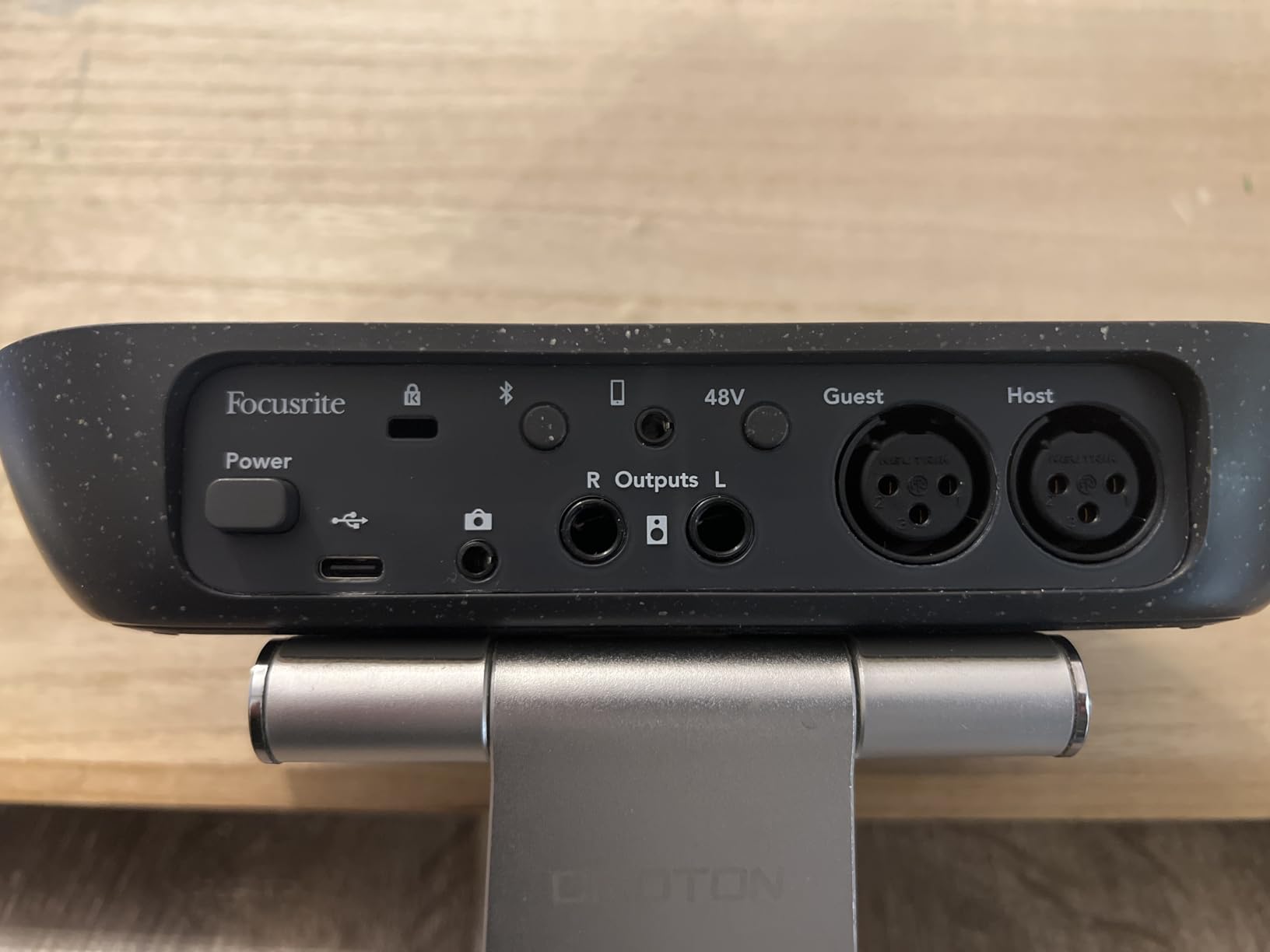 Focusrite Vocaster Two - Podcasting Interface for Recording Host and Guest. 2 Mic Inputs and Headphone Outputs, with Auto Gain, Enhance, and Mute customer photo 1