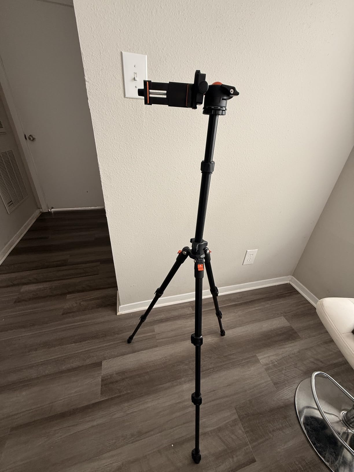 K&F CONCEPT 64 inch/163 cm Camera Tripod with 360 Degree Ball Head Load Capacity 17.6 lbs/8 kg, Lightweight Travel Outdoor DSLR Tripods customer photo 2
