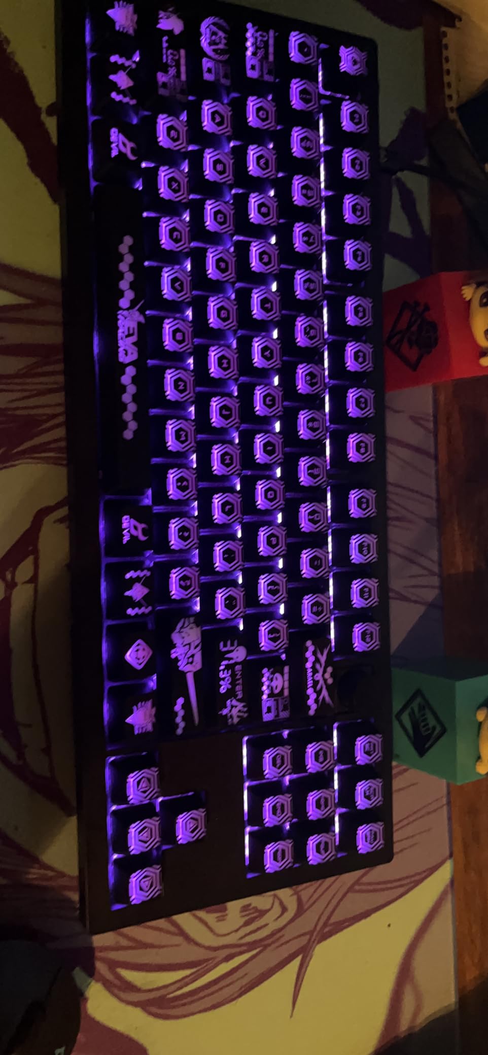 Keychron V3 Wired Custom Mechanical Keyboard Knob Version, TKL QMK/VIA Programmable Macro with Hot-swappable Keychron K Pro Red Switch Compatible with Mac Windows Linux Carbon Black (Non-Transparent) customer photo 1