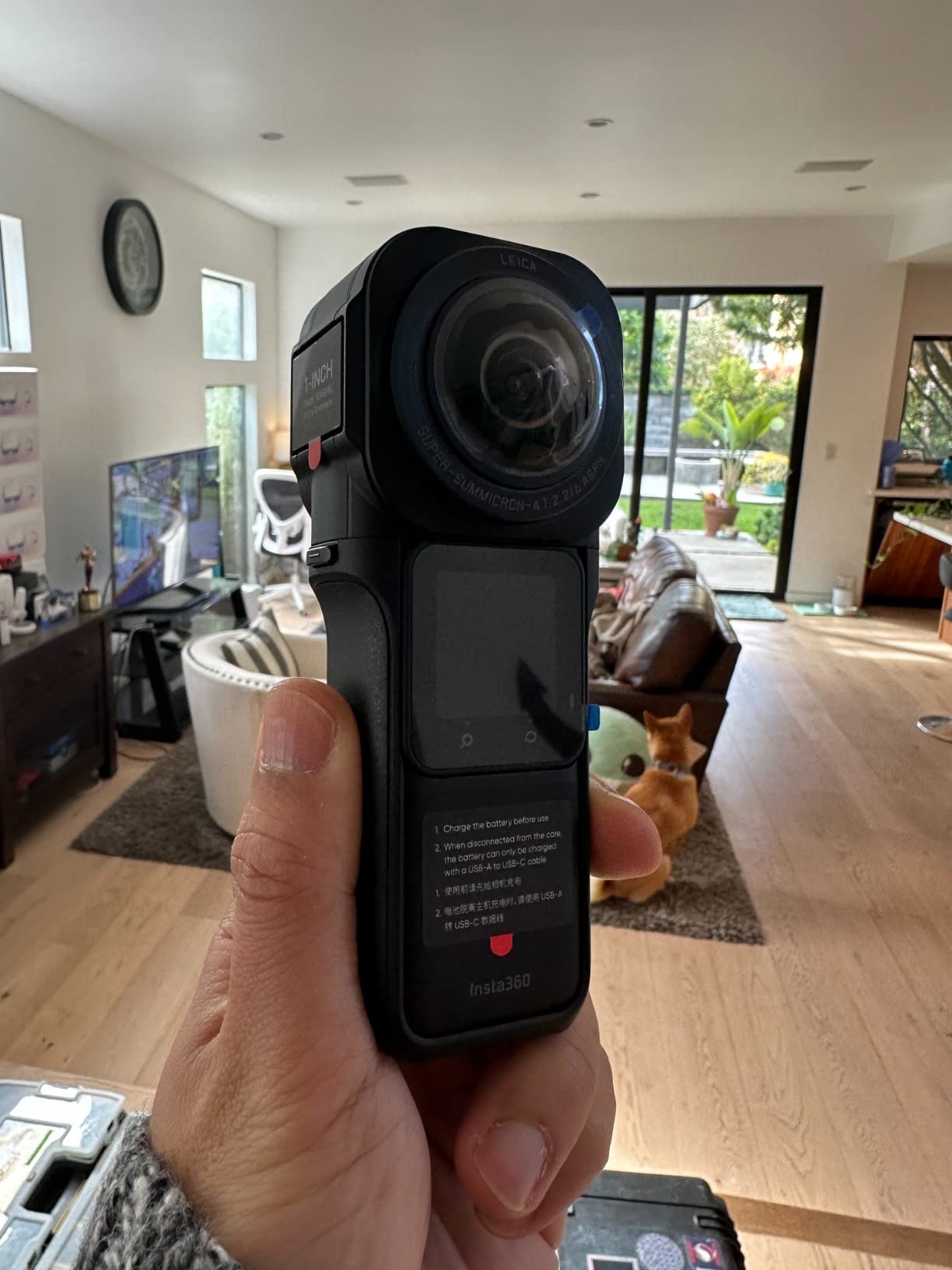 Insta360 ONE RS 1-Inch 360 Edition - 6K 360 Camera with Dual 1-Inch Sensors, Co-Engineered with Leica, 21MP Photo, FlowState Stabilization customer photo 1