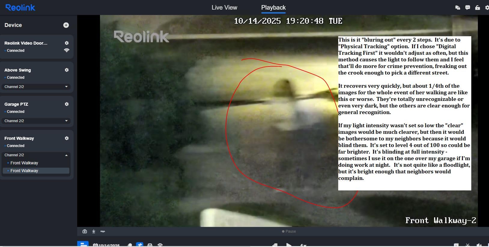 REOLINK PTZ Security Camera System 4K, IP PoE 360 Camera with Dual-Lens, Auto 6X Hybrid Zoomed Tracking, 355 Pan & 90 Tilt, Outdoor Surveillance, AI Detection, TrackMix PoE customer photo 1