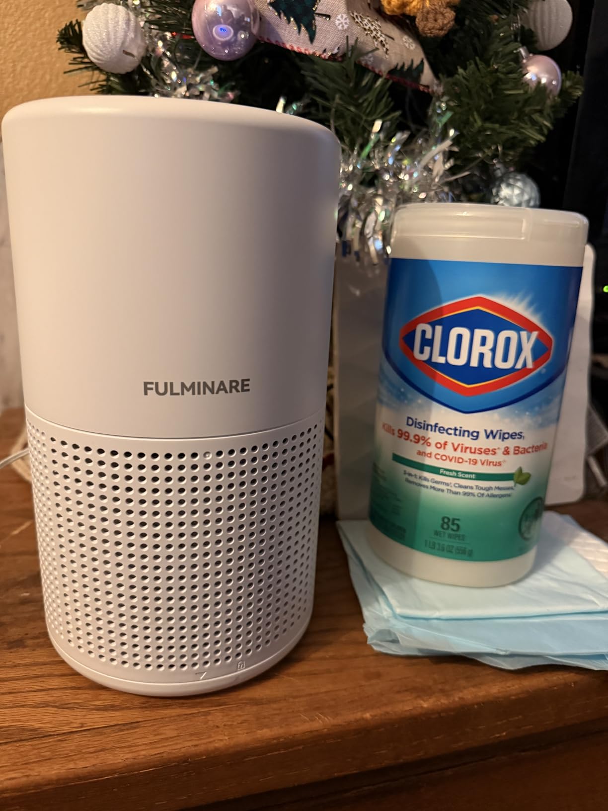 Air Purifiers for Bedroom, FULMINARE H13 True HEPA Air Filter, Quiet Air Cleaner With Night Light, Portable Small Air Purifier for Home, Office, Living Room customer photo 1