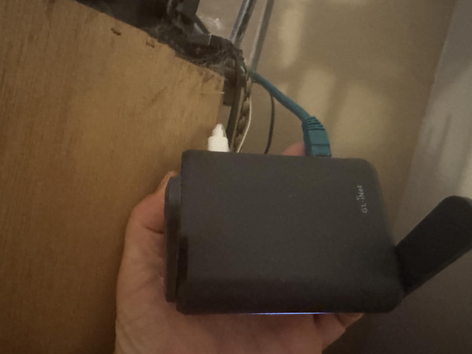 GL.iNet GL-A1300 Pocket VPN Travel Router - Portable Wi-Fi Router for Travel, Easy to Set up, Connect to Public & Hotel Wi-Fi login Page customer photo 2