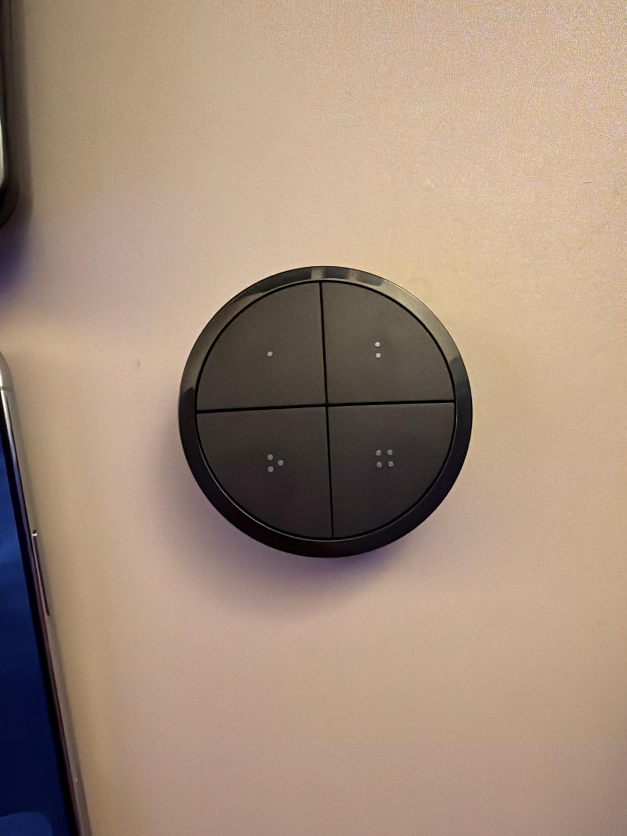 Wall Tap Dial Light Switch, Portable, White - Easy, No-Wire Installation customer photo 1