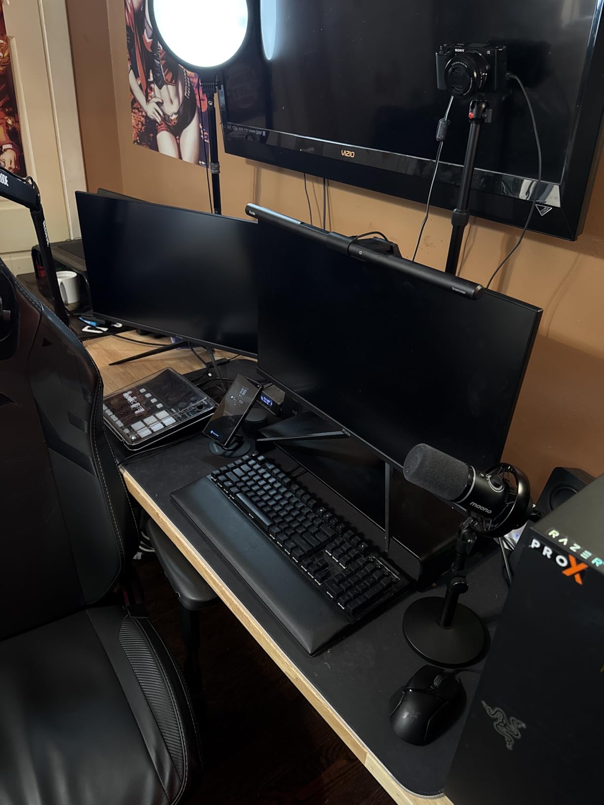 Quntis Monitor Light Bar PRO+ with Remote Control, Fit for Curved/Flat Monitor customer photo 1