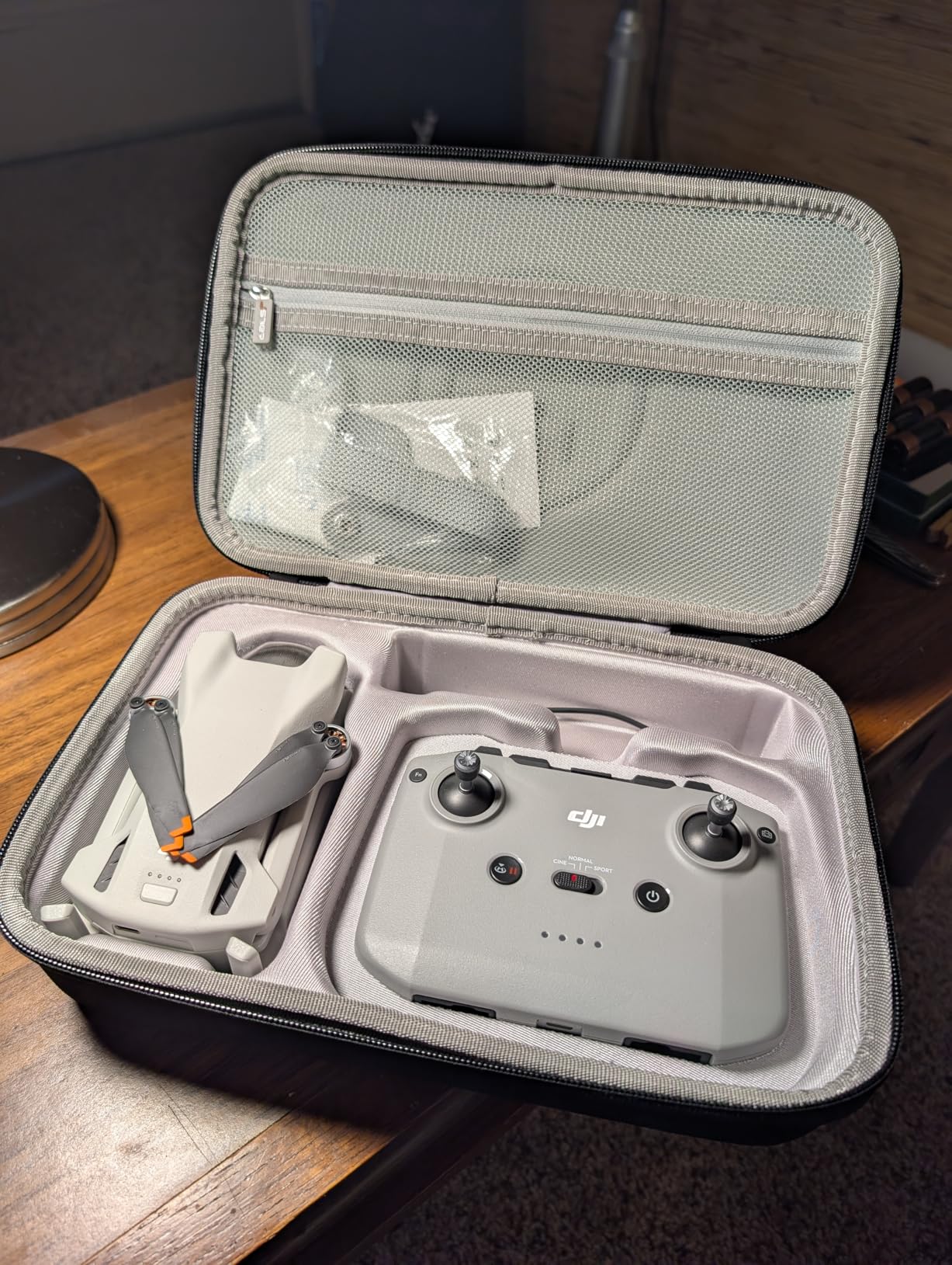 JSVER Carrying Case for DJI Mini 3 Pro/Mini 3 - Hard Shell Travel Storage Case With RC/RC-N1 Remote Controller and Accessories customer photo 1