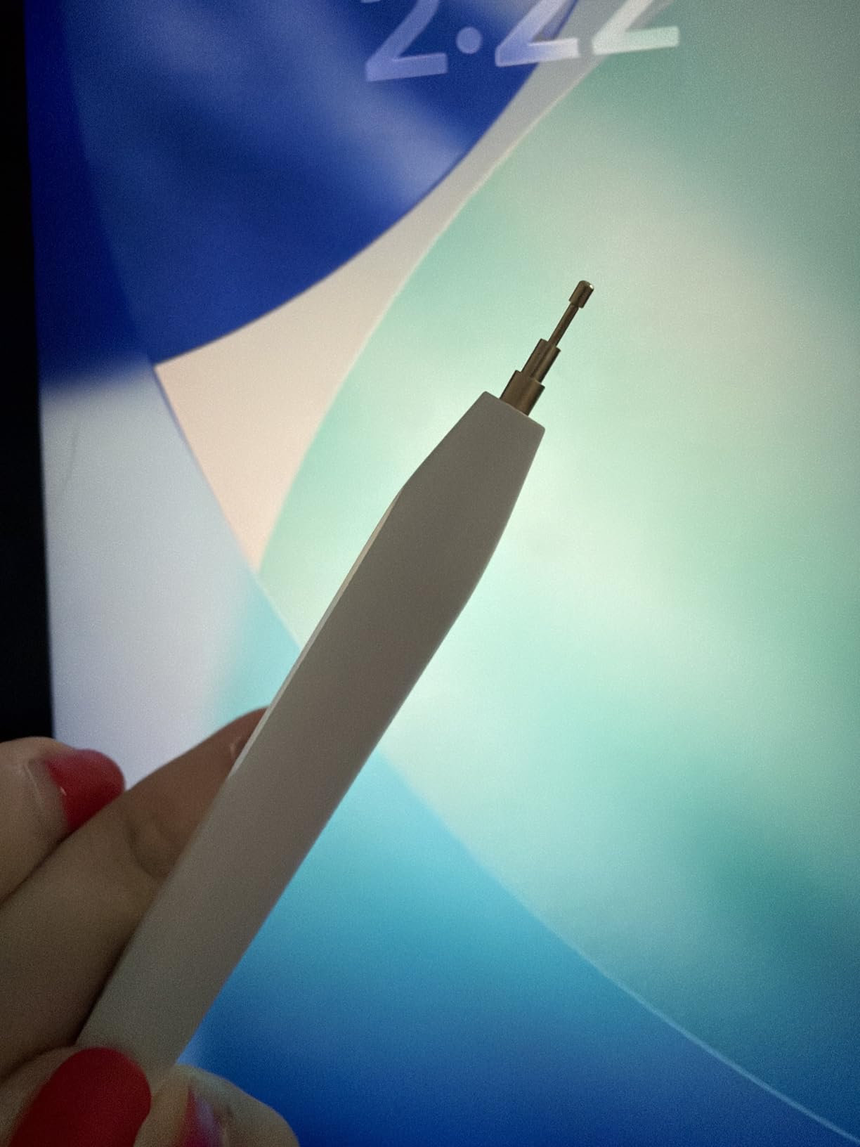 Stylus Pen for iPad 2018-2025, 15 Mins Fast Charging Pencil (1st Generation) with Palm Rejection & Tilt Magnetic Digital Pens for iPad 6-9/10/11, Air 3/4/5/M2/M3, Mini 5/6/7, Pro 11/12.9/M4/M5 customer photo 1