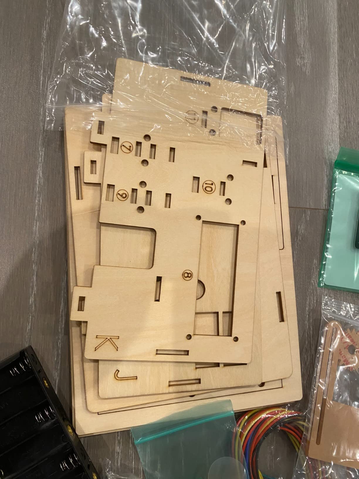 KEYESTUDIO IOT ESP32 Smart Home Starter Kit for Arduino and Python, Electronics Home Automation Coding Kit, Wooden House DIY Sensor Kit, STEM Educational Set for Adults Teens 15+ customer photo 1