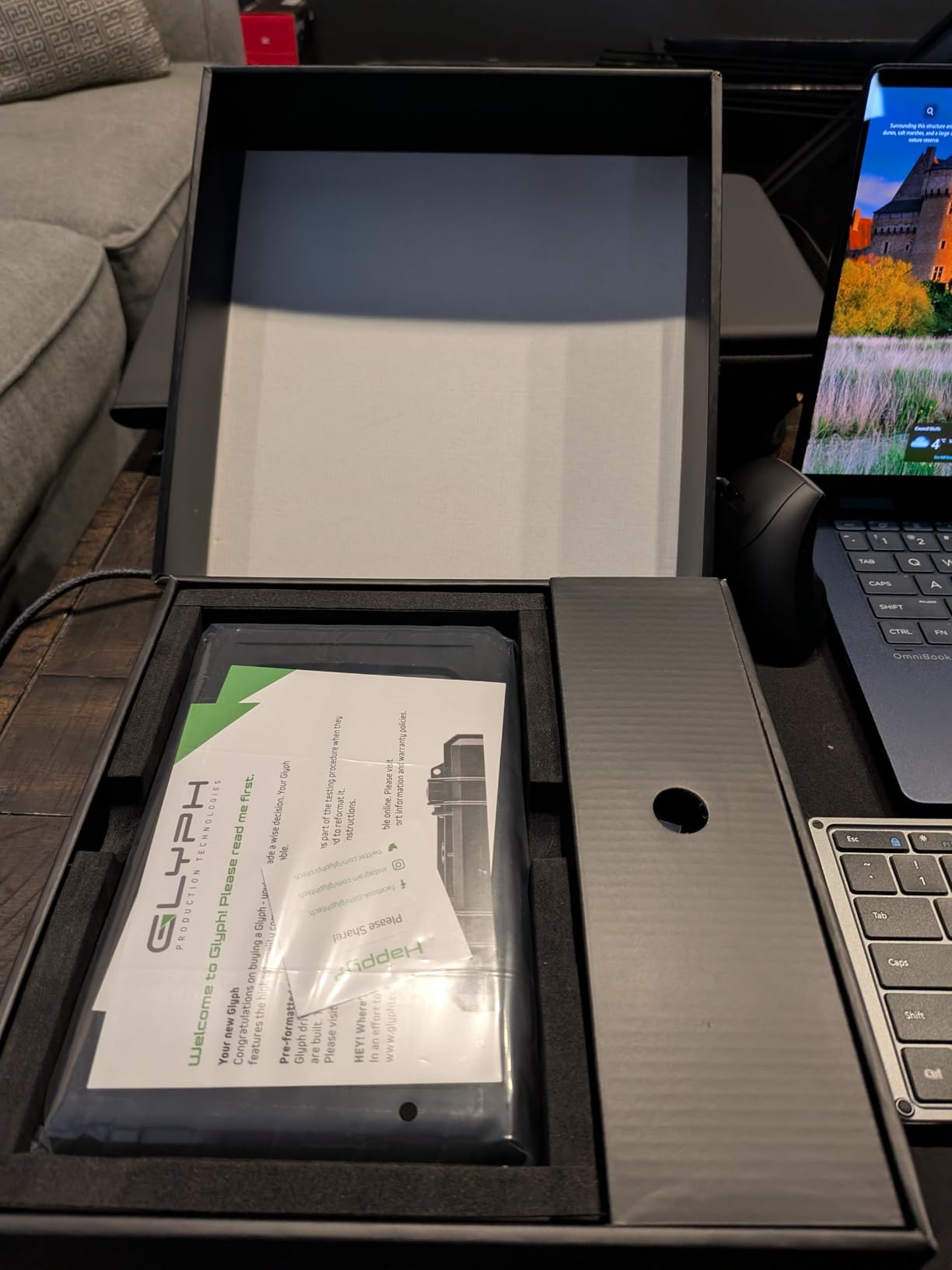 Glyph BlackBox Pro External Hard Drive 7200 RPM, USB-C (3.1,Gen2) (20TB) customer photo 1