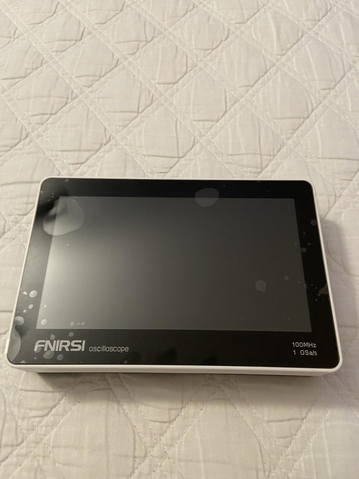 FNIRSI 1013D Plus Oscilloscope - Portable Handheld Tablet Oscilloscope with 100X High Voltage Probe, 2 Channels 100Mhz Bandwidth 1GSa/s Sampling Rate 7